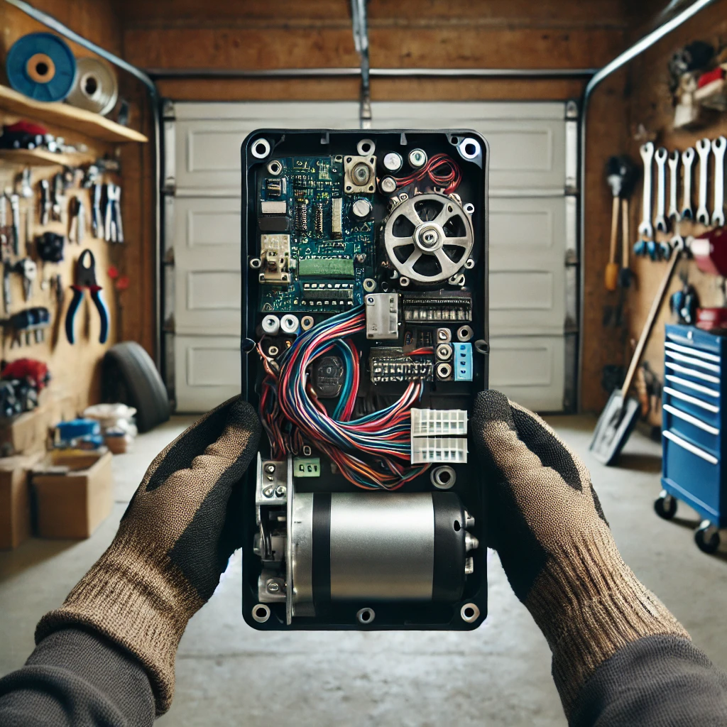 resetting garage door opener