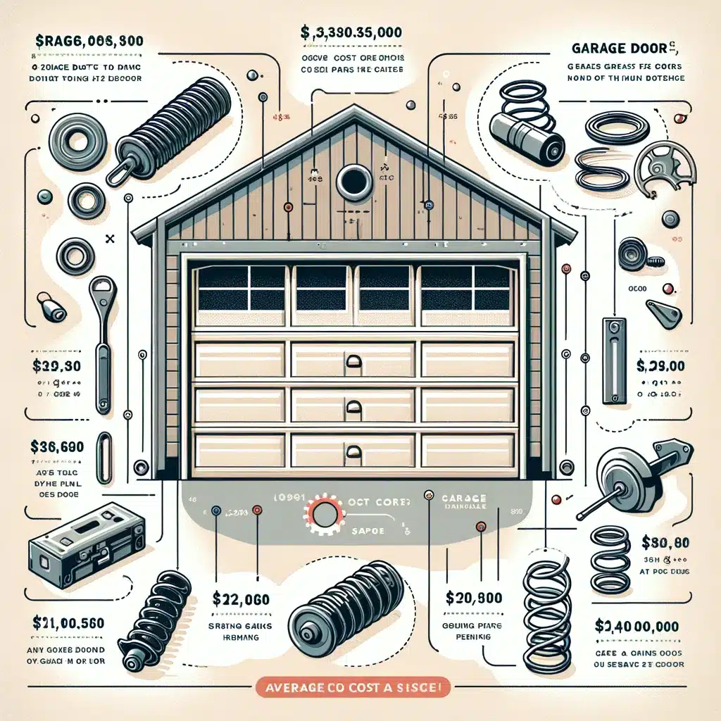 how much does it cost to repair a garage door