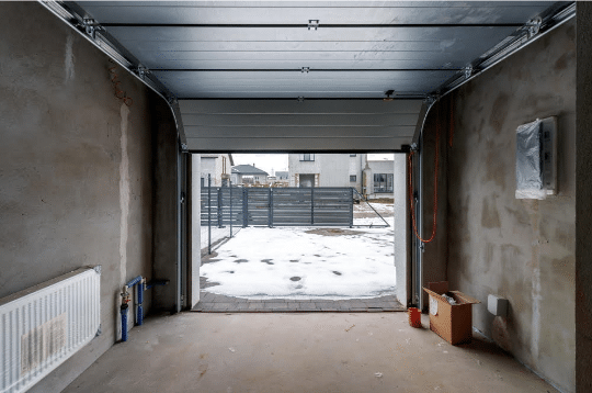 garage door jerks when opening