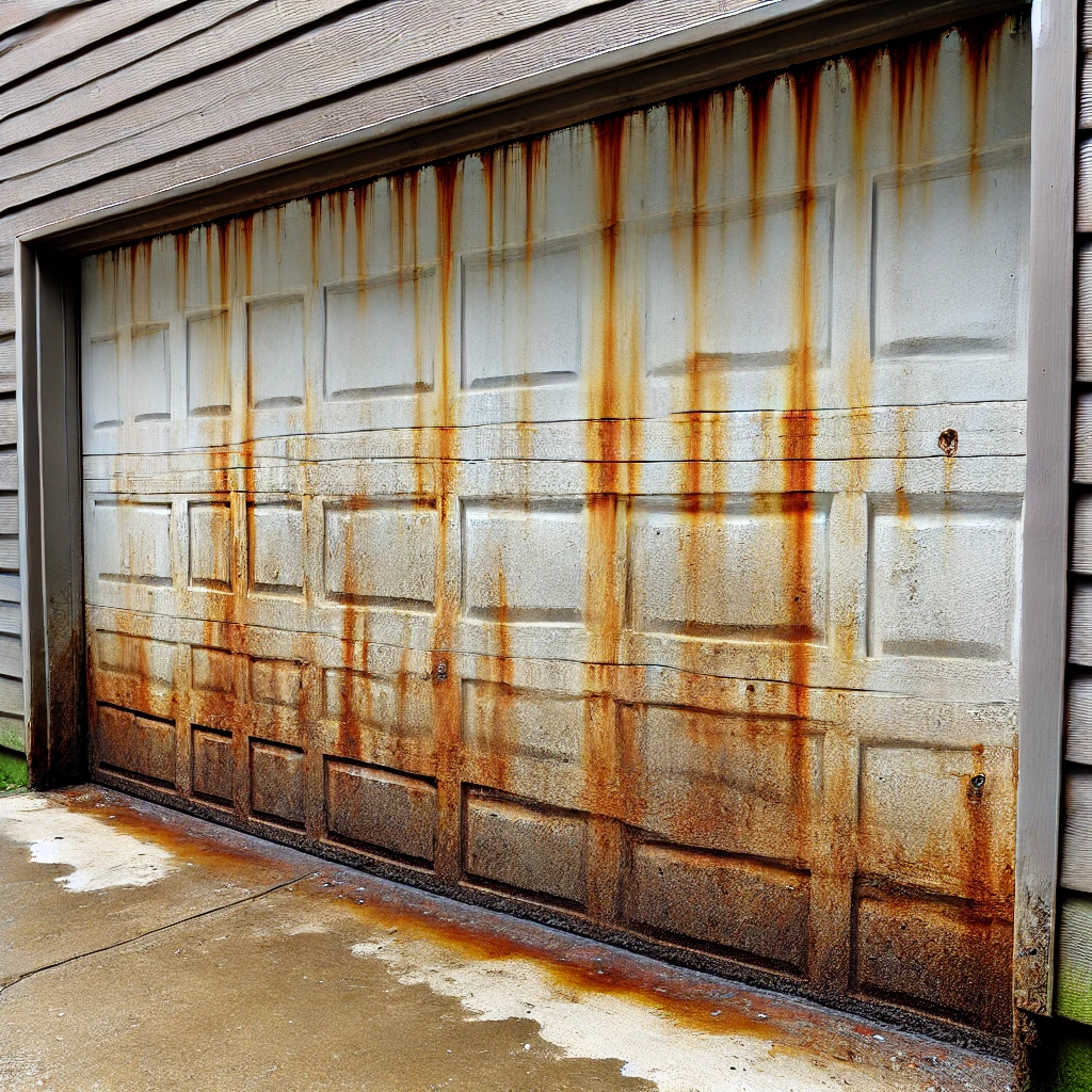 garage door rust