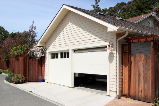 garage door keeps opening when trying to close