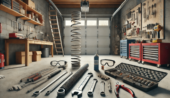 how to replace garage door spring