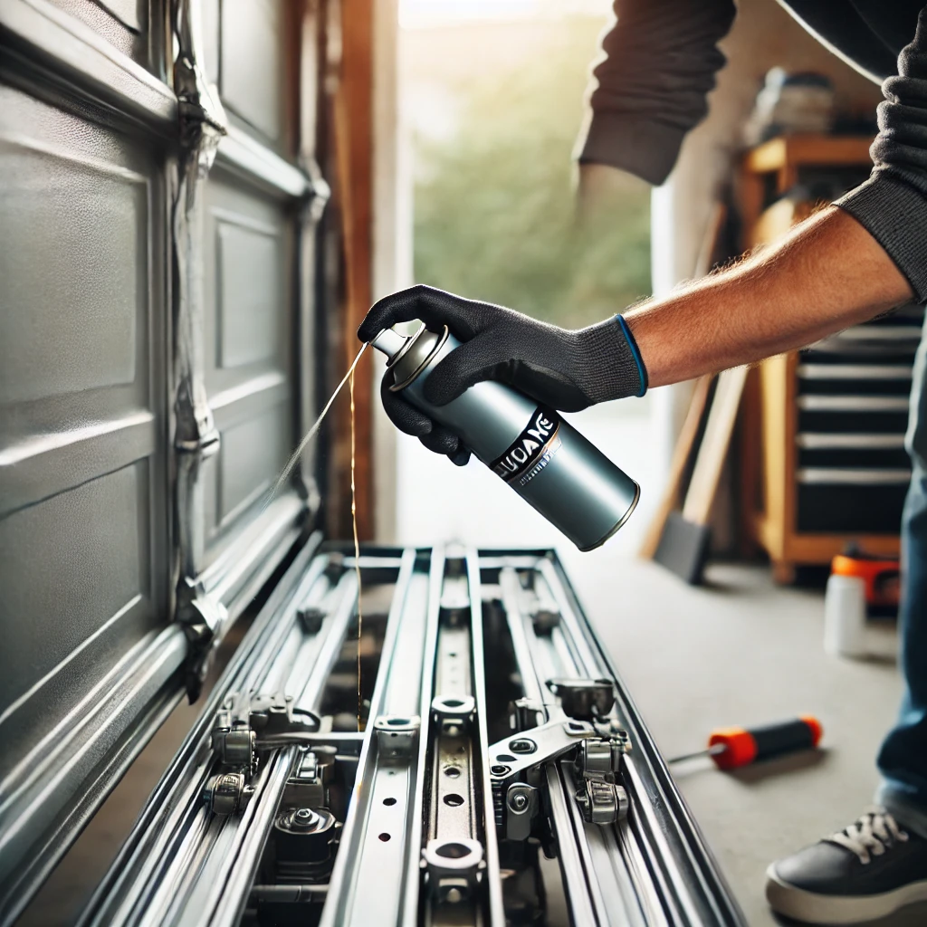 Lubricating Garage Door